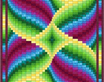 Lily Bargello Quilt Pattern