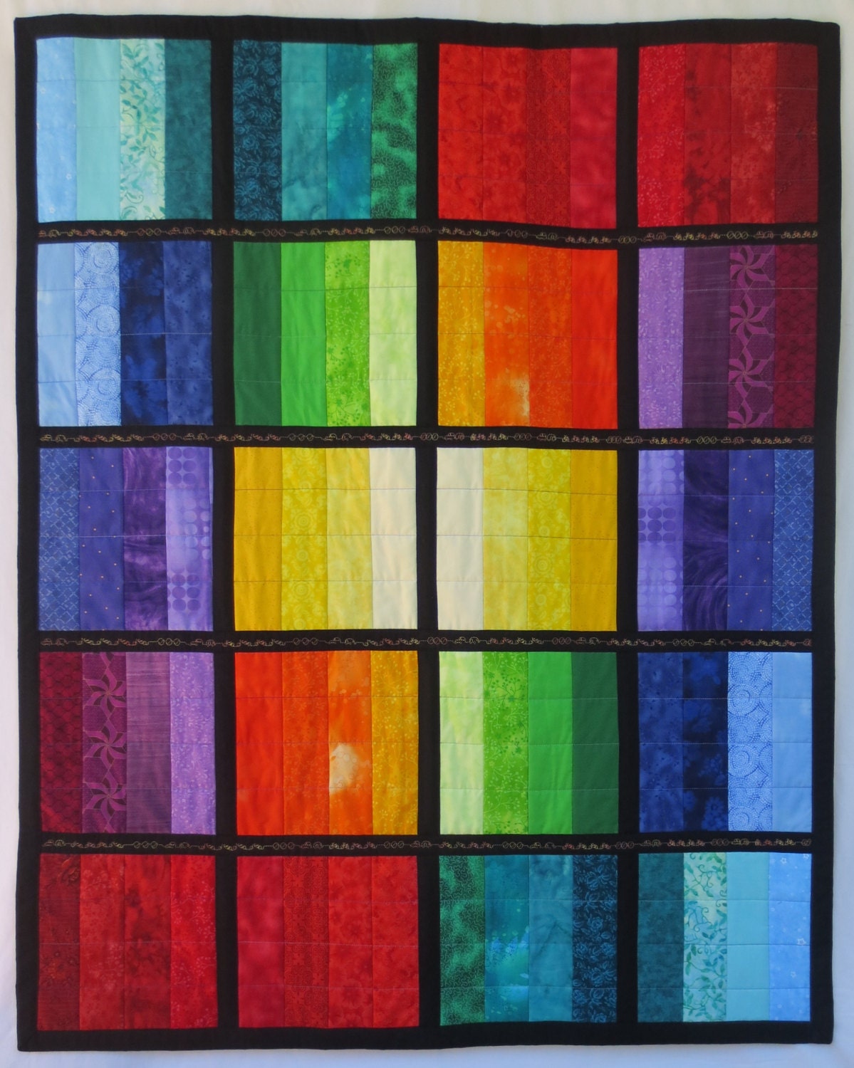 QuiltAsYouGo Cot and Baby Quilt Etsy