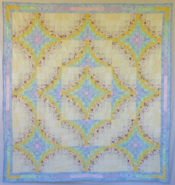 Bargello Baby Double Bed Quilt Pattern