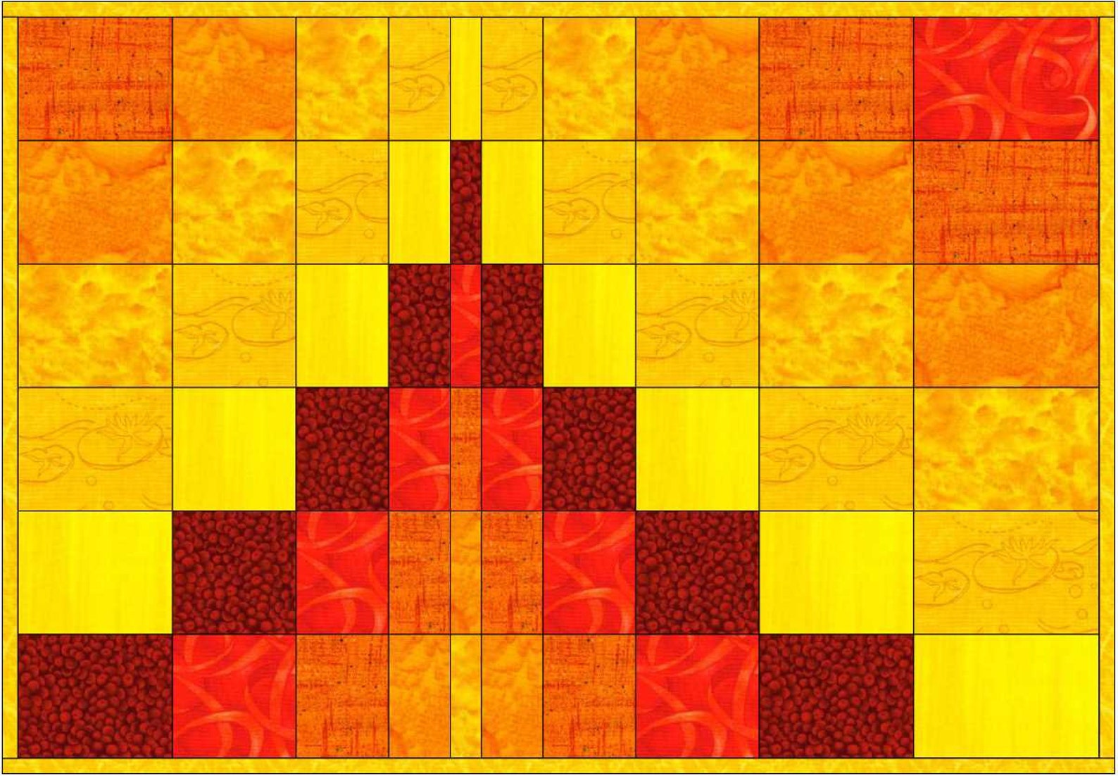 Bargello Placemats Pattern Etsy