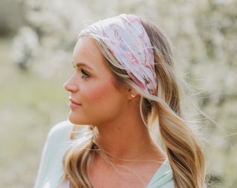 Painted Petals Head Wrap