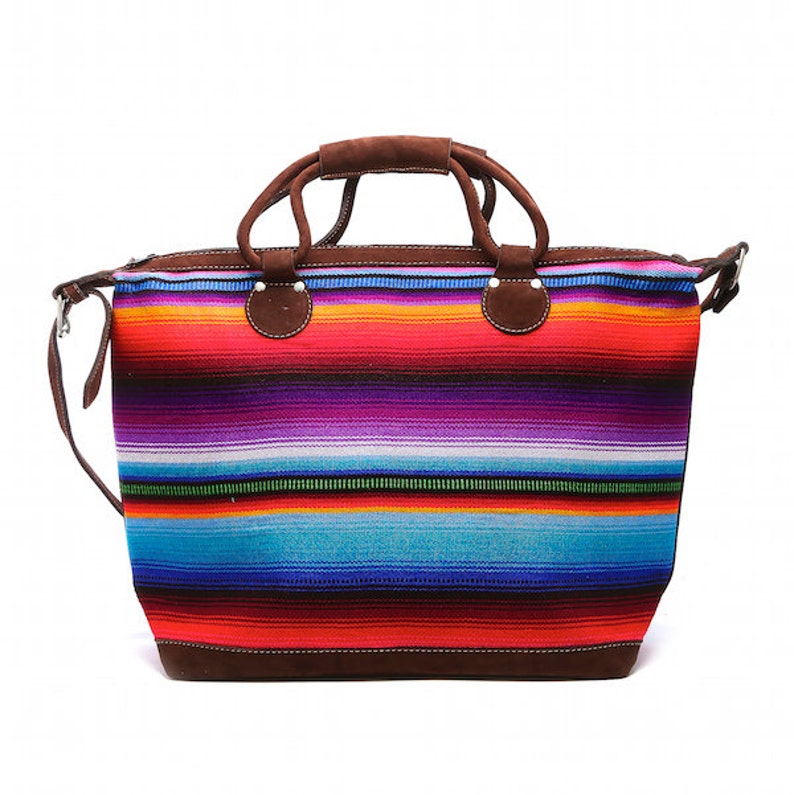 Striped Weekender Bag image 1