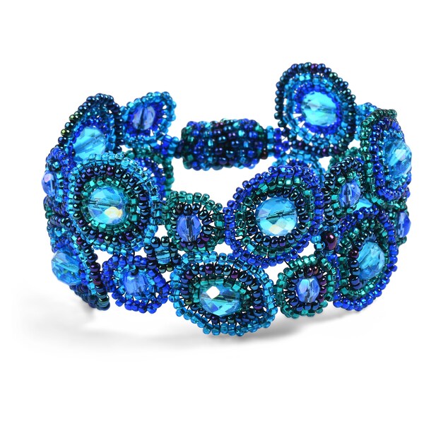 Planetary Joy! Double Bracelet Blue