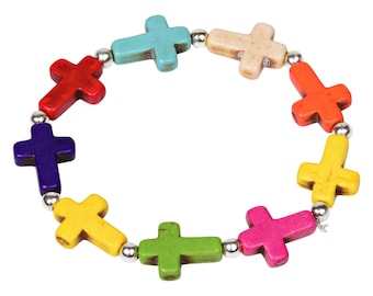 Multi Cross Bracelet
