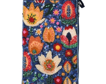 Folk Florals Club Bag