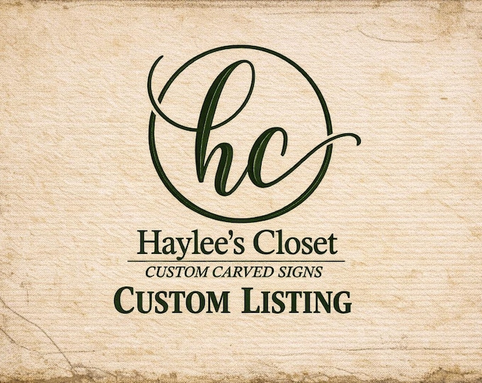 13x20 Custom Listing