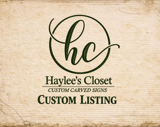 18x36 Custom Listing