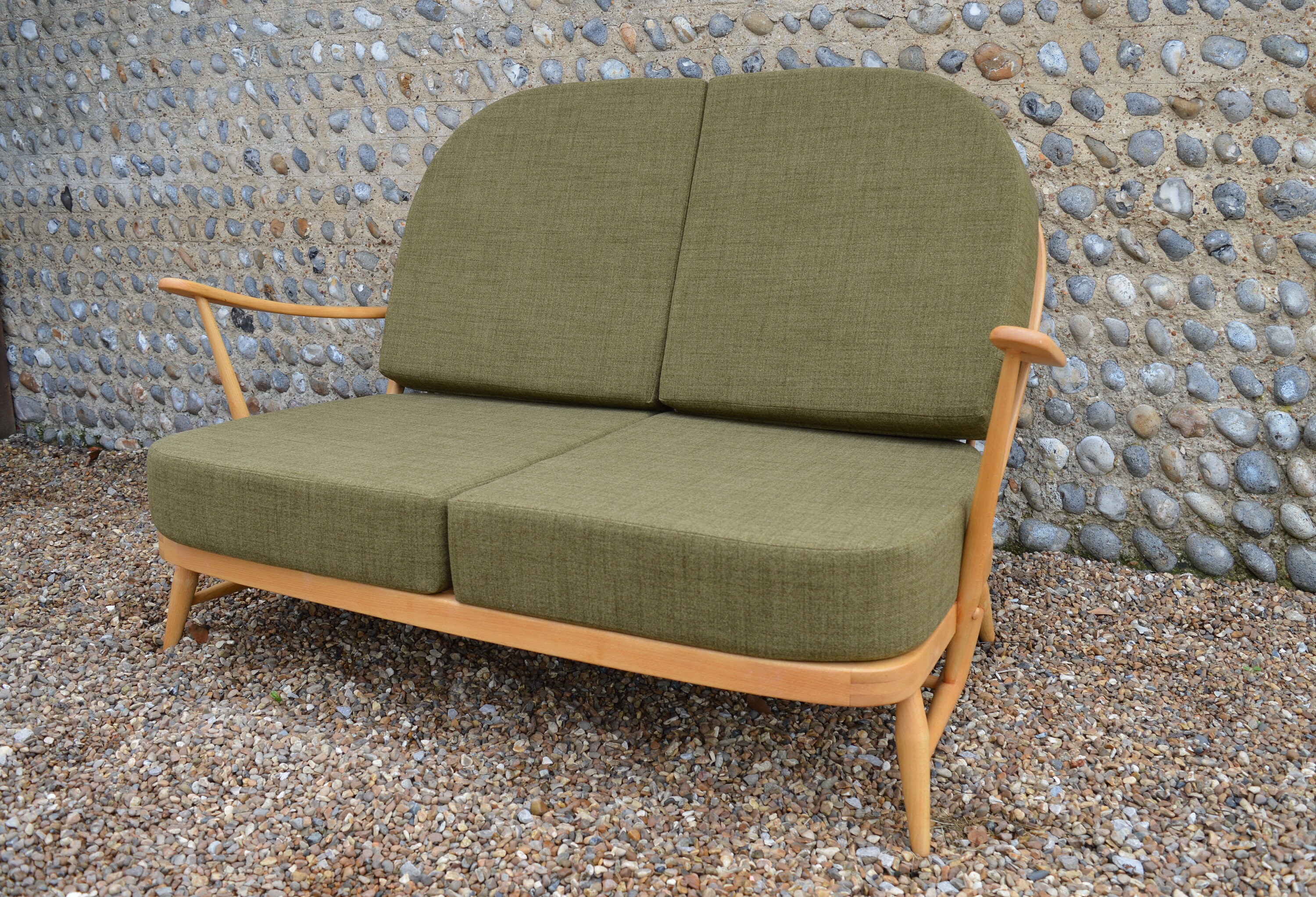 Vintage Ercol Windsor 203/2 Seater Sofa with New Cushions in Etsy