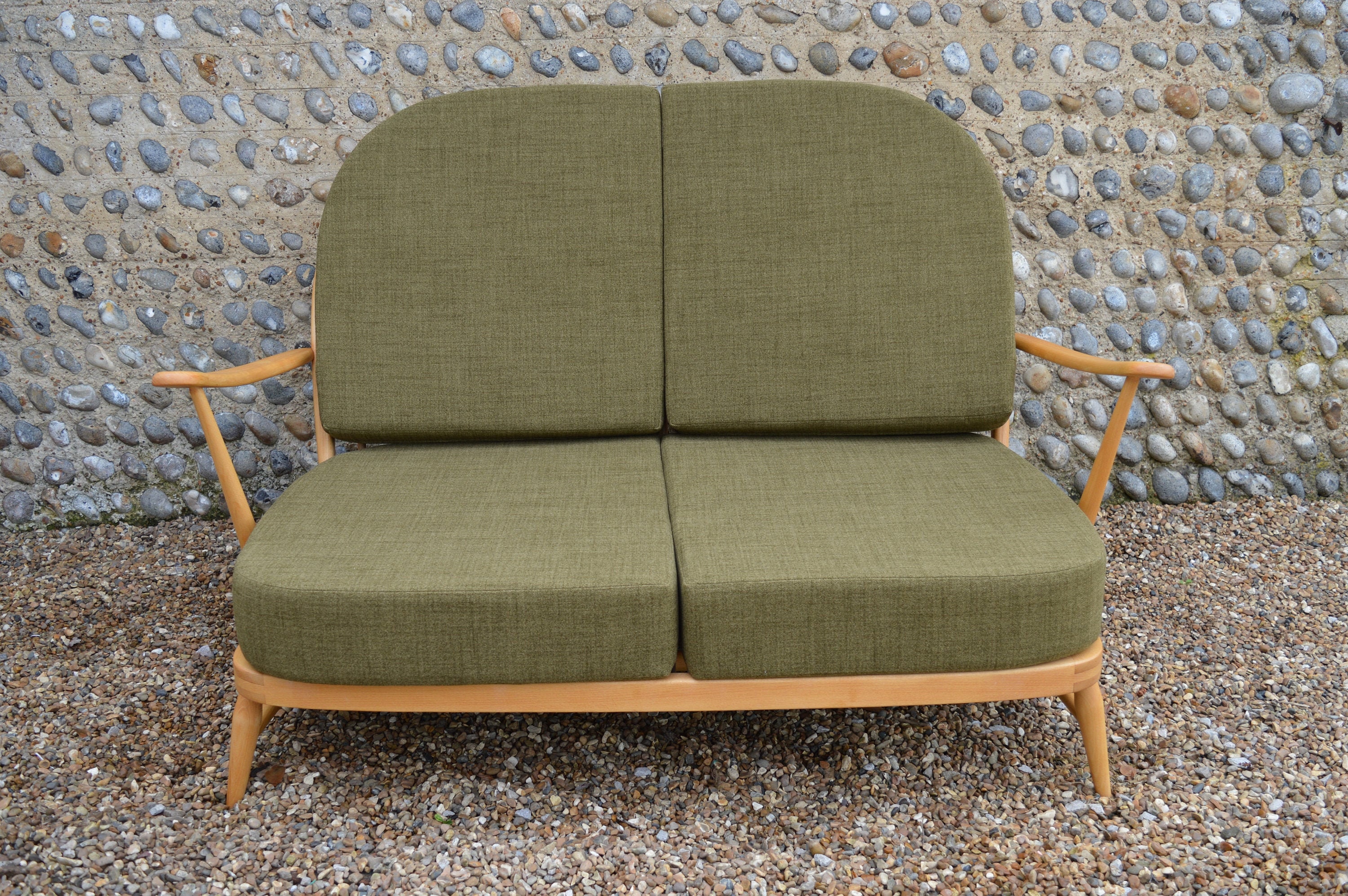 Vintage Ercol Windsor 203/2 Seater Sofa with New Cushions in Etsy