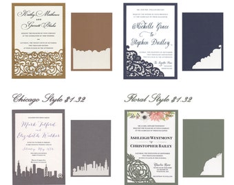 invitation enclosure etsy