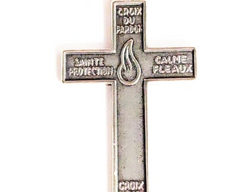 CROSS of FORGIVENESS 25x45MM - Sterling Silver