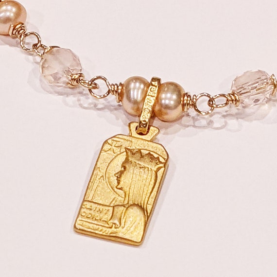 Protextor Parrish Frances Pearl Bracelet in Gold Protextor Parrish Frances Pearl Bracelet in Gold