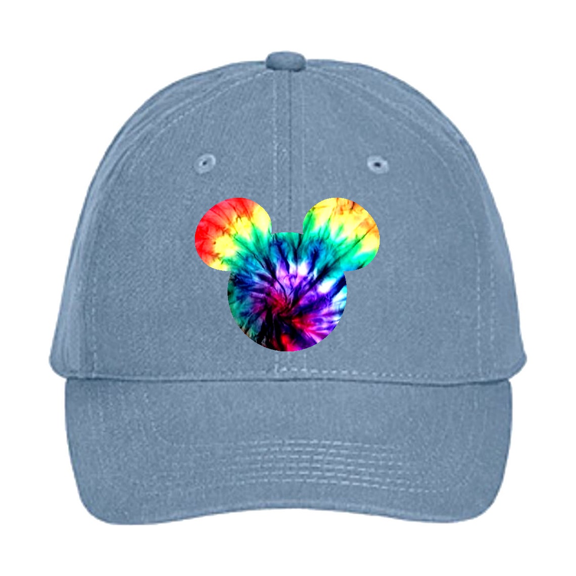 Disney Hat/ Mickey Mouse Tie Dye Hat/ Disney Mickey Rainbow - Etsy