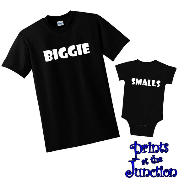 biggie smalls father son shirts