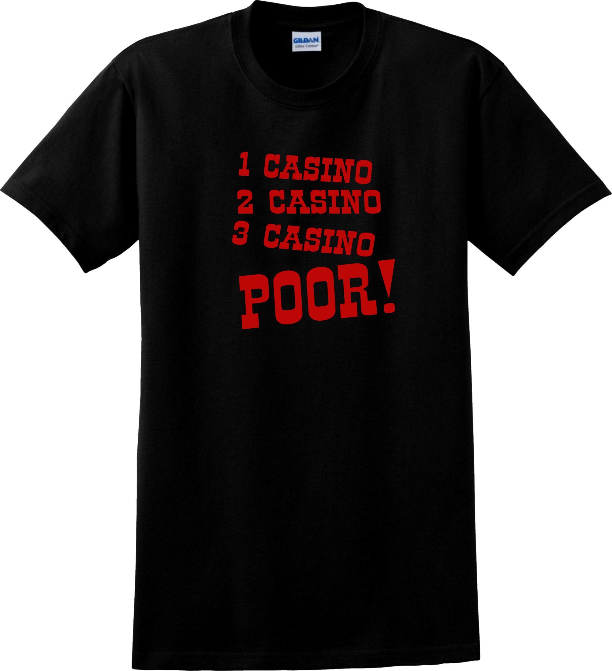 Funny Casino Gambling Shirt/ Vegas TShirt/ Casino Poor Etsy