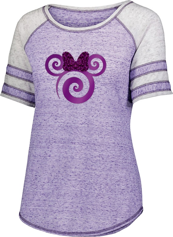 minnie mouse glitter shirt