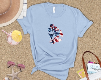 Disney Retro Mickey Mouse Tie Dye Stars And Stripes America Shirt/ 4th Of July Summer USA Flag 250 Anniversary Tshirt