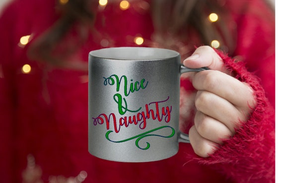 Funny Christmas Mug, Naughty or Nice List, Gifts for Coffee Lover