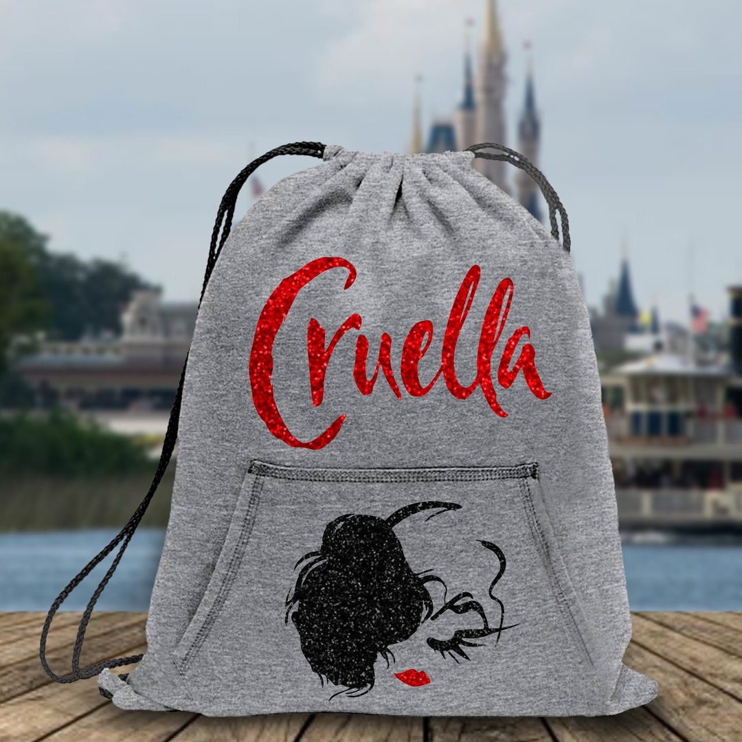 Disney Cruella De Vil Backpack/ Estella Glitter Red Villain  display picture 1