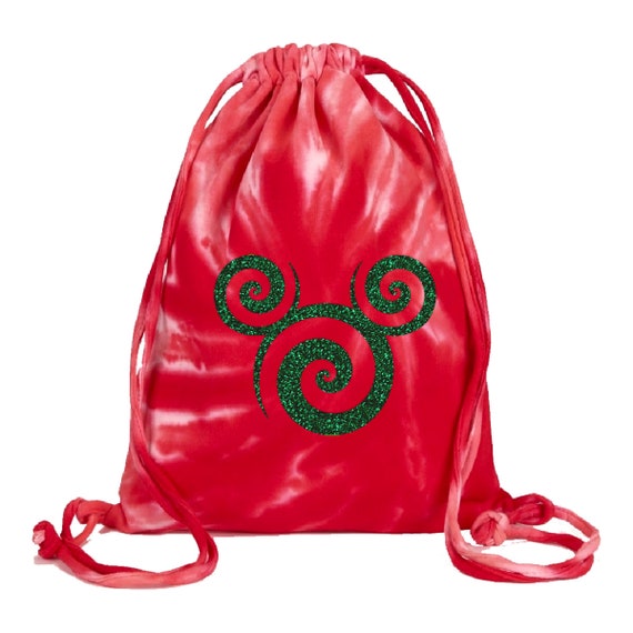 mickey mouse glitter backpack