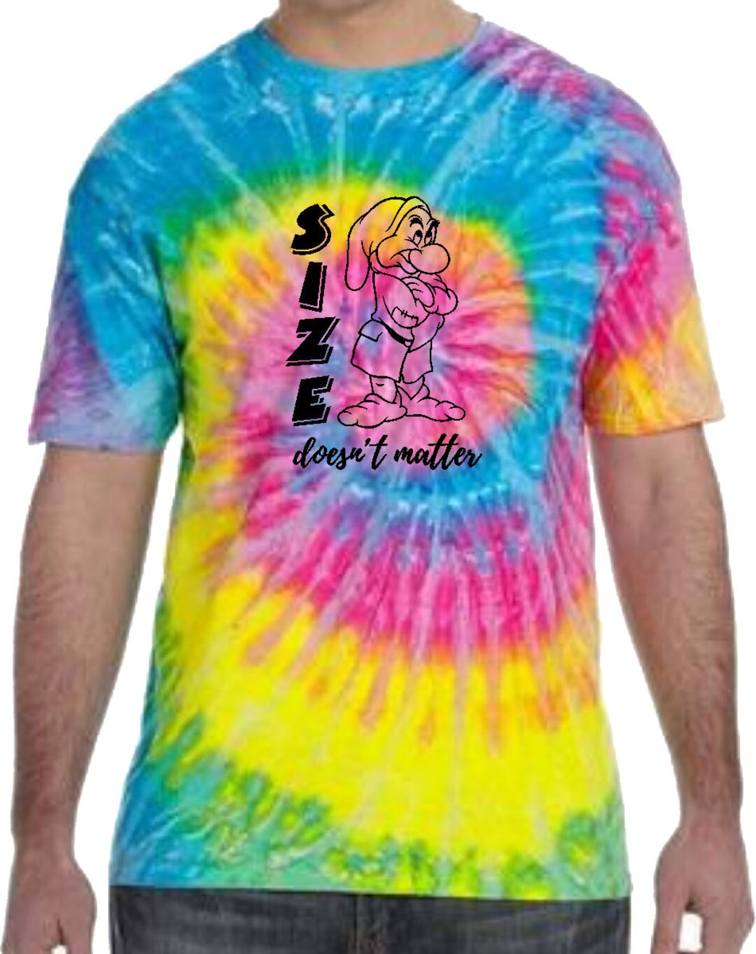 Disney Grumpy Tie Dye Shirt/ Funny Disney Grumpy Quote Tie Dye T-shirt ...