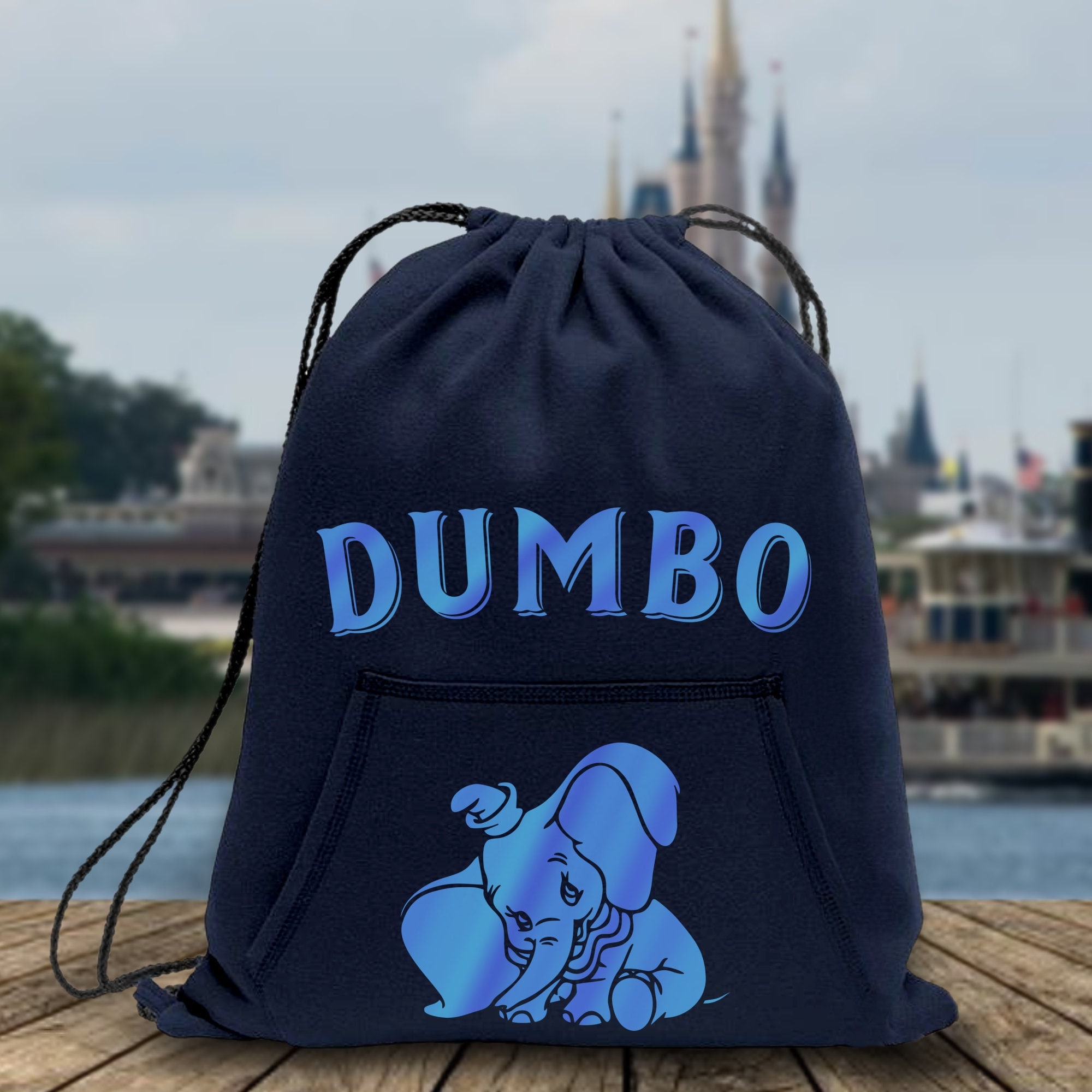 Disney Dumbo Kids Backpack - Cream and Blue Loungefly Disney Dumbo Sequin Mini Backpack Exclusive | eBay main image 3
