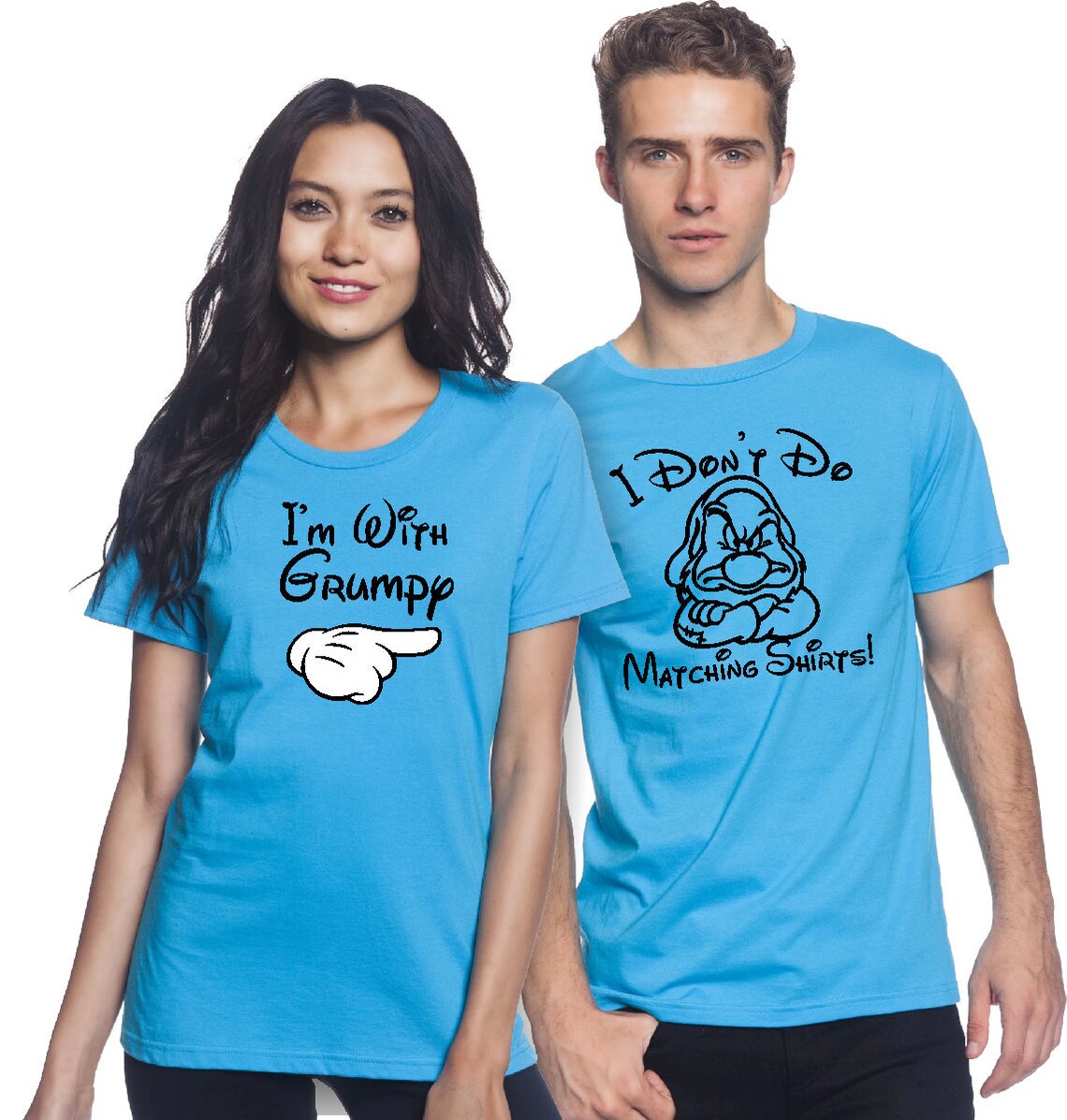Disney Couple Shirts/ I Dont Do Matching Shirts/ Im With | Etsy