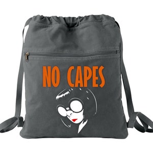 Disney Incredibles Edna Mode Backpack/ No Capes Incredibles 2 Vacation Travel Park Bag Gift