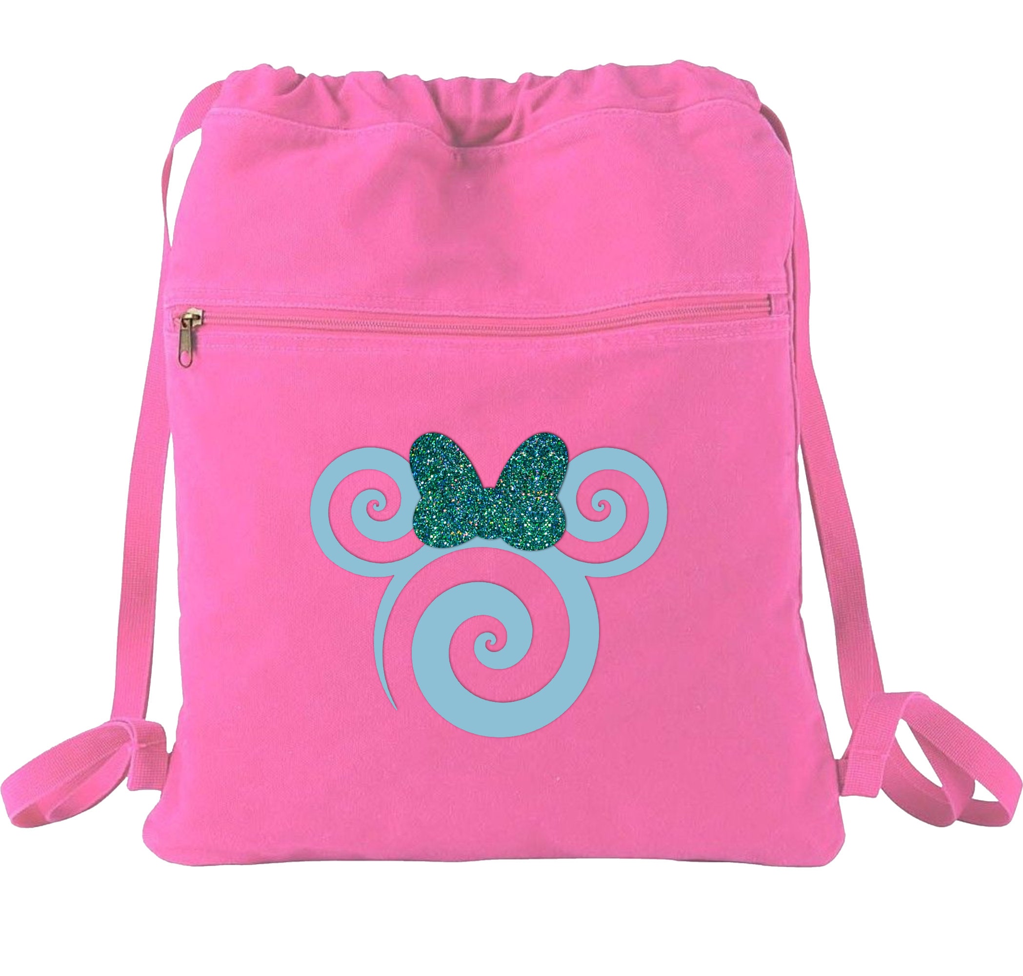 Disney Aqua Minnie Mouse Backpack 