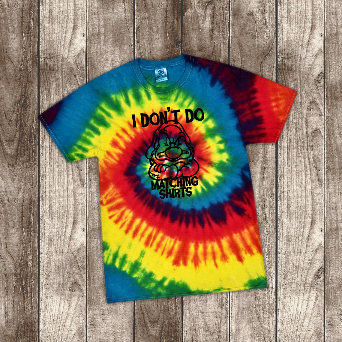 matching tie dye shirts