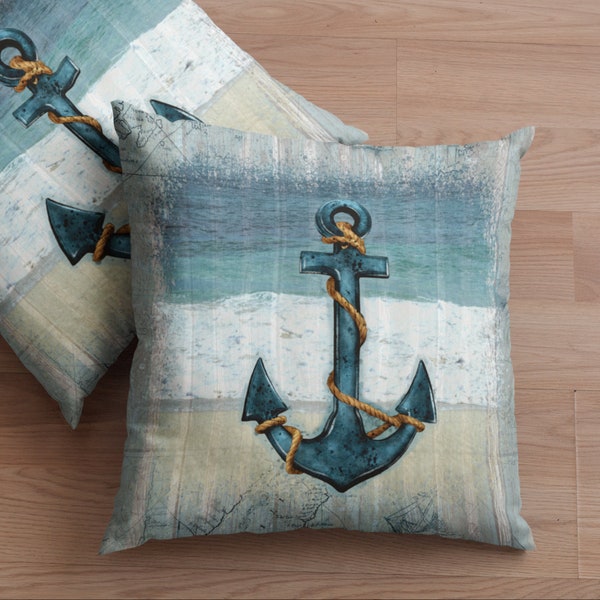 Sailing Pillow Etsy