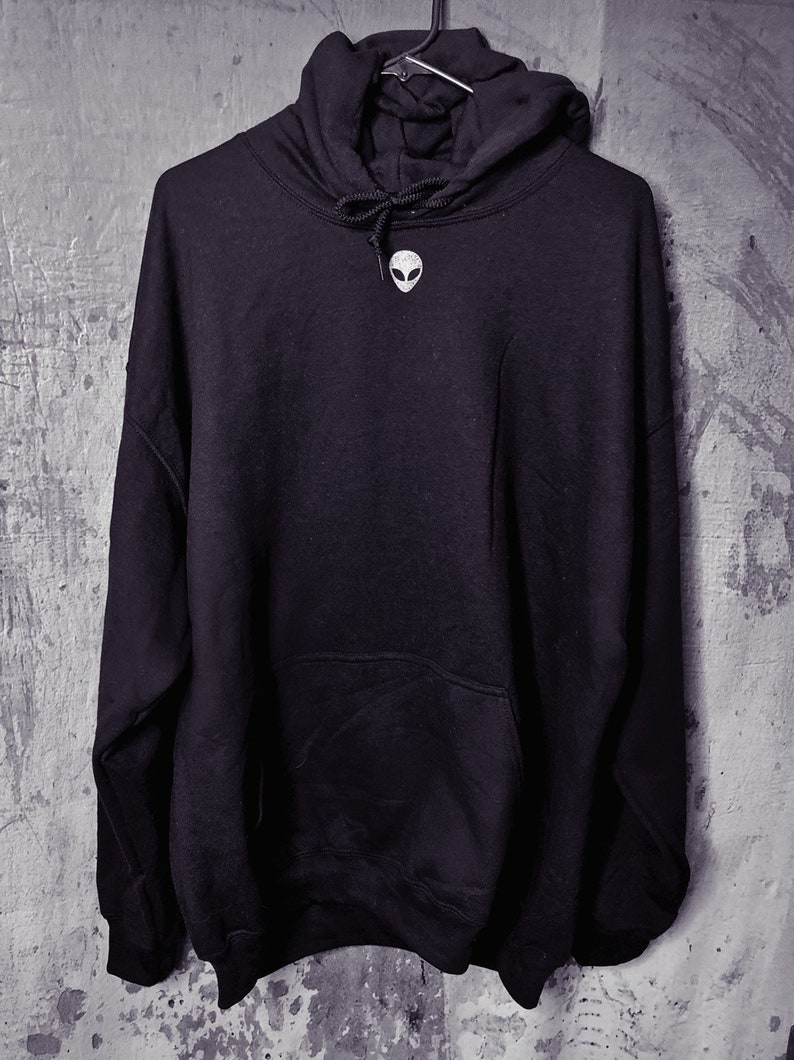 Alien Hoodie Mens Hoodie Alien Shirt Area 51 Shirt UFO Sweatshirt Alien Sweatshirt Men/'s Clothing Boyfriend Gift Mens Sweatshirt