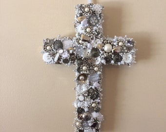 Cross, Christmas, faith, Christianity, home decor, church decor, gifts, Easter decor, wall hanging, wall decor, baptism, confirmation