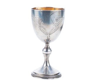 antique 84 silver Kiddush cup