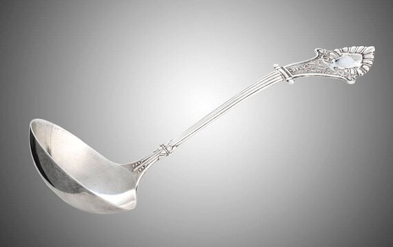 Louis XIV by Gorham Sterling Large Soup Ladle-11