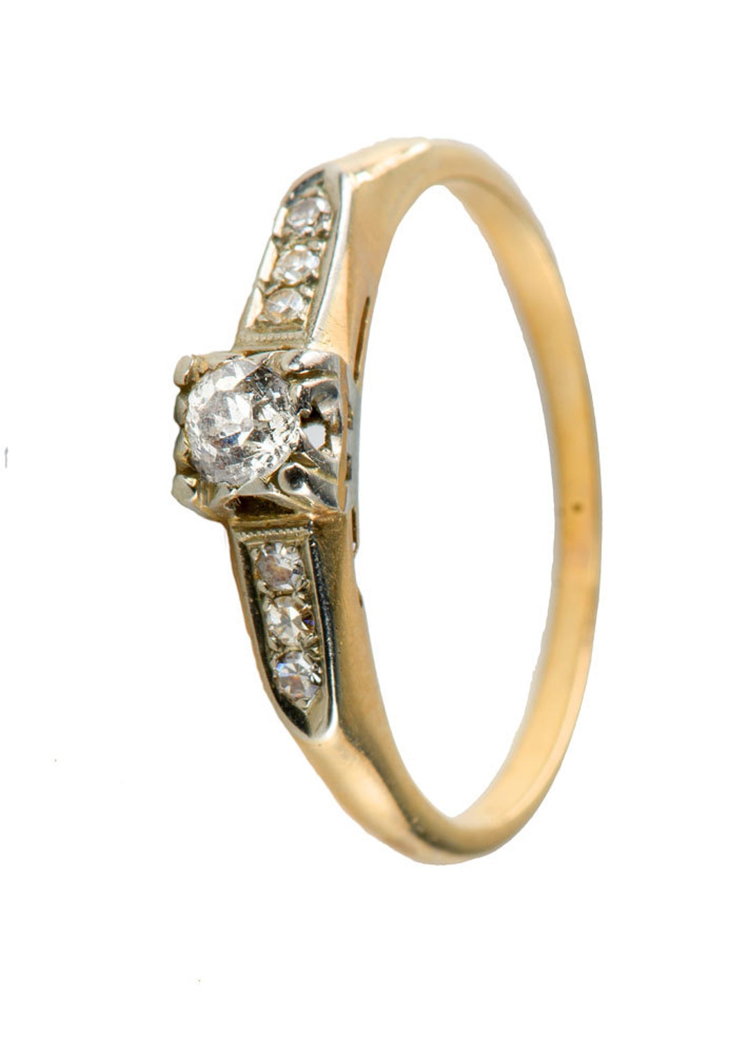 14kt .25ct Diamond CC Ring