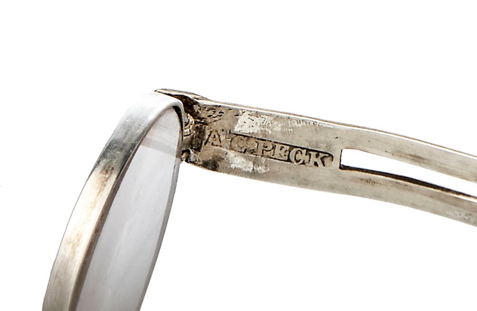 A G Peck 19th Cent. Ashtabula OH Early American Coin Silver | Etsy