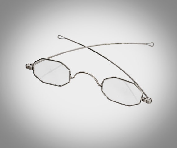 Ben Franklin style octagonal spectacles eyeglasse… - image 3