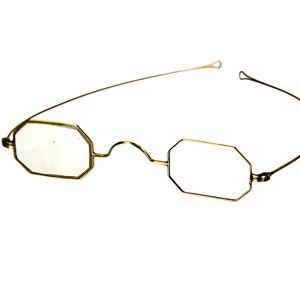 14k gold eyeglasses spectacles from the pre Civil War era