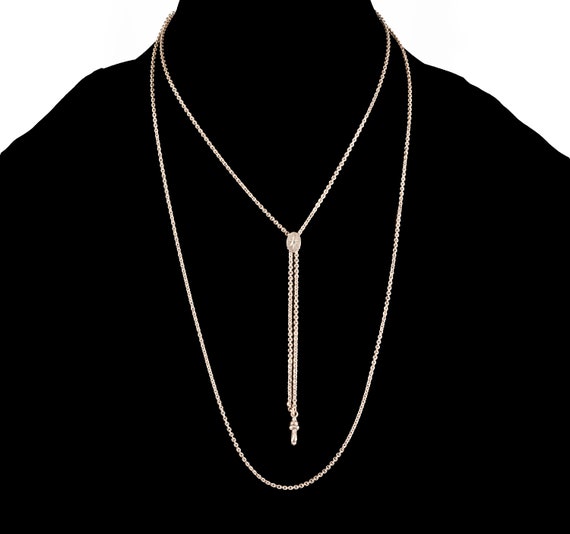 Antique Victorian Slide/muff Chain - Etsy