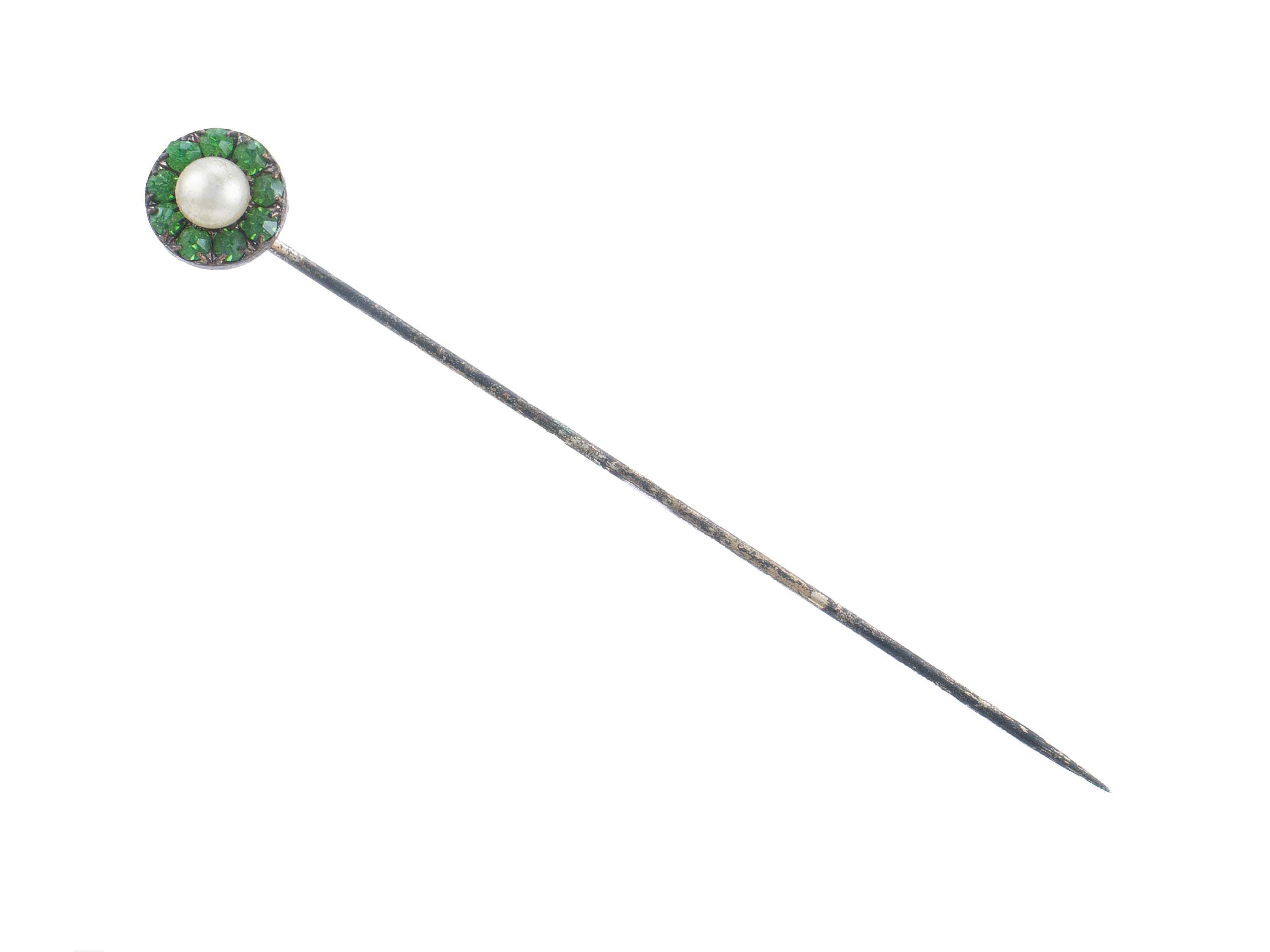 Antique Victorian Pearl Stick Pin - Etsy