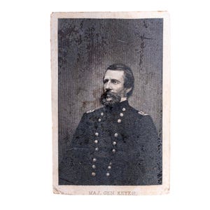 Major General Keyes carte de visite original