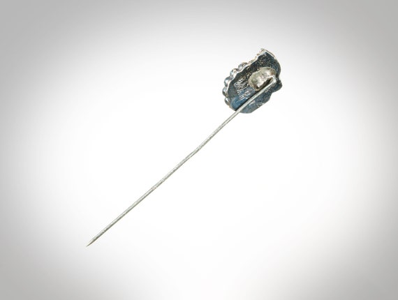 D & J Clark Navajo sterling turquoise stick pin - image 4