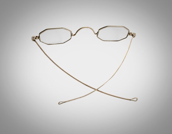 Ben Franklin style octagonal spectacles eyeglasse… - image 5