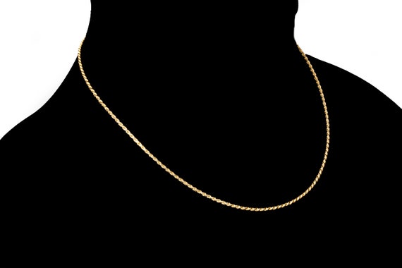 14k rope chain - image 2