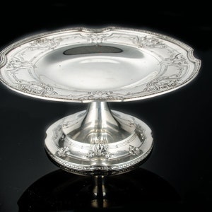 Cartier sterling compota tazza