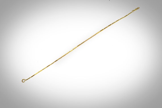 GF Art Deco albert watch chain yellow gold - image 1