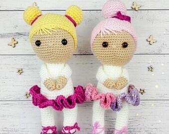 CROCHET PATTERN AMIGURUMI - Yelena Ballerina - Ballerina - toys, amigurumi, doll