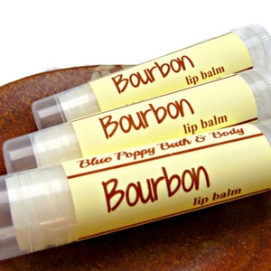 Bourbon Lip Balm, Whiskey Lover Gift for Dad, Cocktail Chapstick