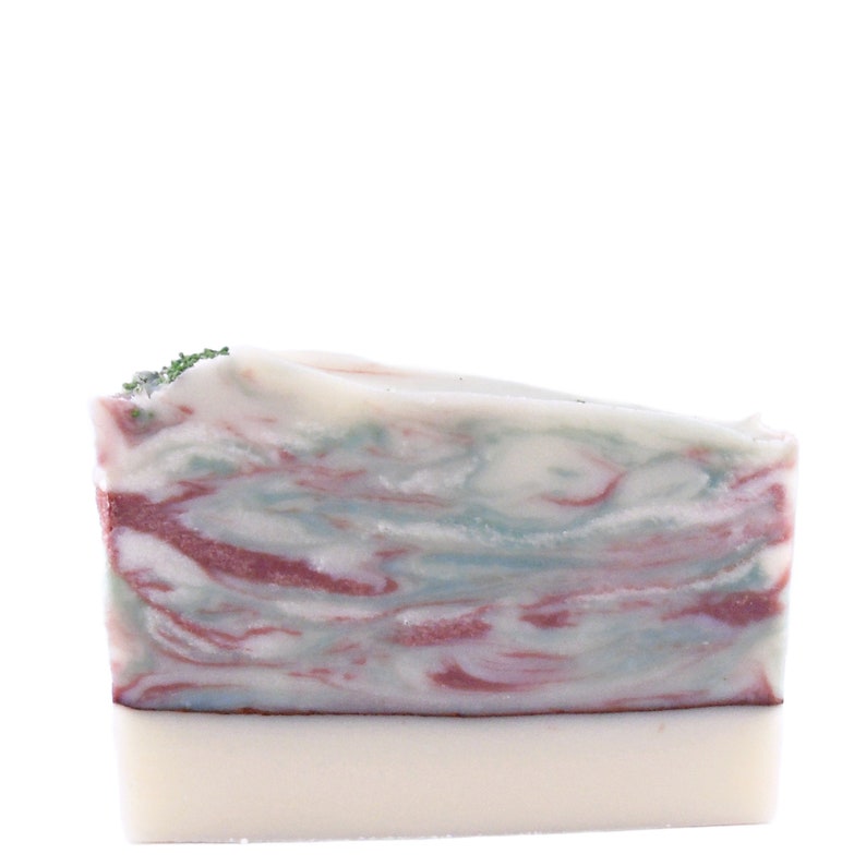 White Tea Spiced Soap Bar, Handmade Soap Gift image 2